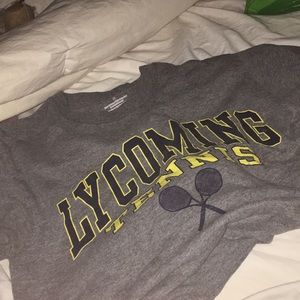 vintage jansport lycoming college tshirt